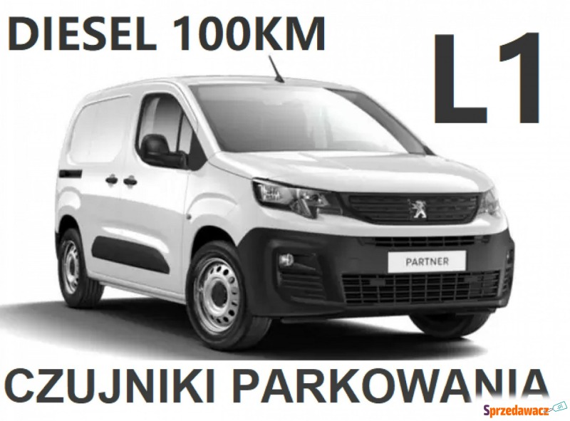 Peugeot Partner 2022,  1.5 diesel - Na sprzedaż za 105 115 zł - Szczecinek