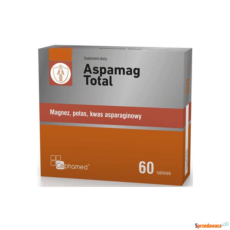 Aspamag total x 60 tabletek - Witaminy i suplementy - Kartuzy