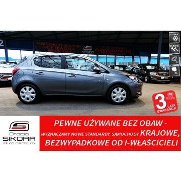 Opel Corsa - 3 Lata GWARANCJA I-wł Kraj Bezwypadkowy 1.4i 90KM FV vat 23% JAK NOWA