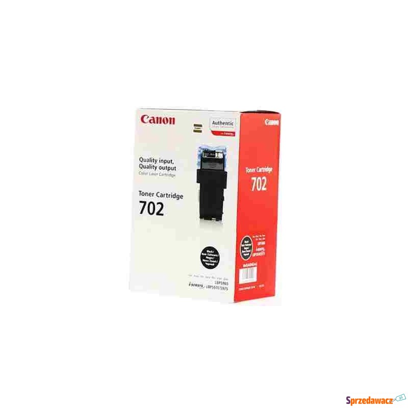 Toner Oryginalny Canon CRG-702 BK (9645A004)... - Tusze, tonery - Radom