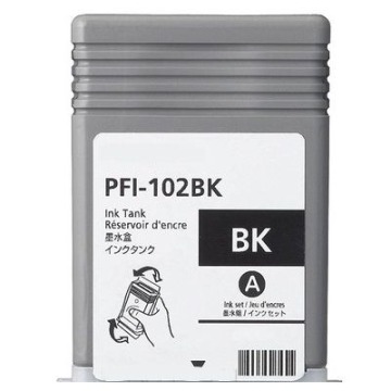 Tusz Zamiennik PFI-102BK do Canon (CF0895B001A) (Czarny) - DARMOWA DOSTAWA w 24h