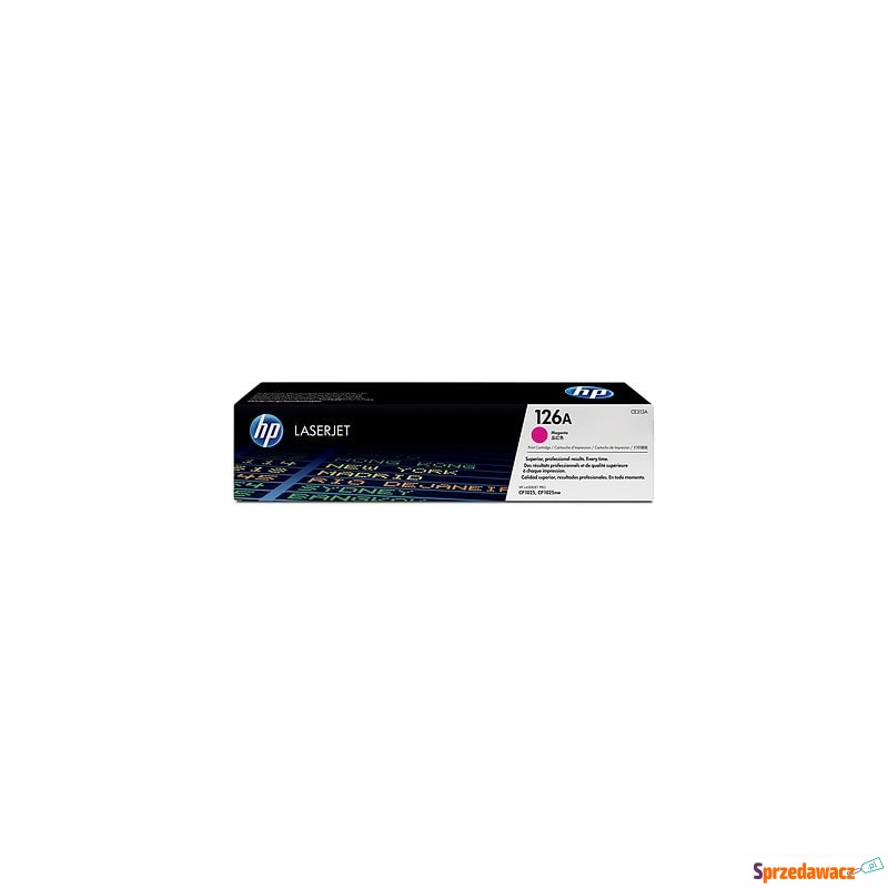 Toner Oryginalny HP 126A (CE313A) (Purpurowy)... - Tusze, tonery - Grudziądz