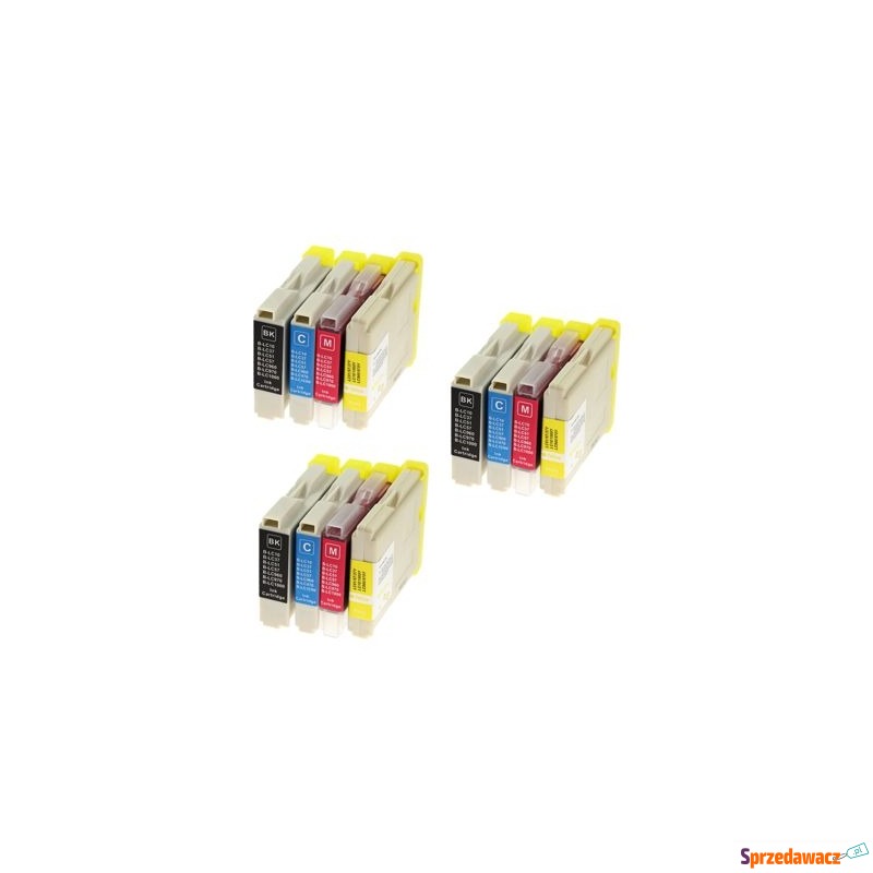 3x Tusze Zamienniki LC-1000 CMYK...