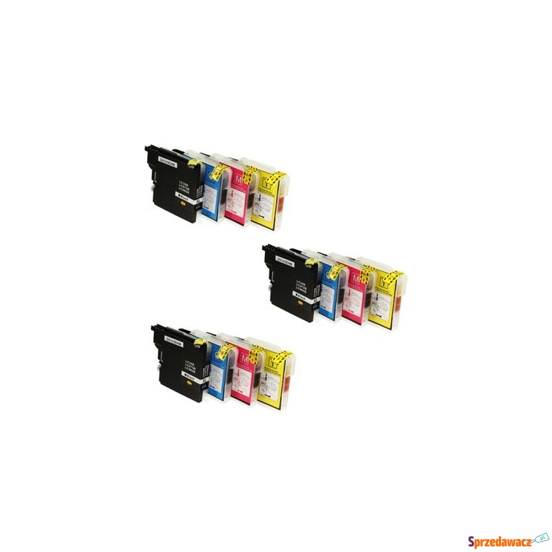 3x Tusze Zamienniki LC-985 CMYK...