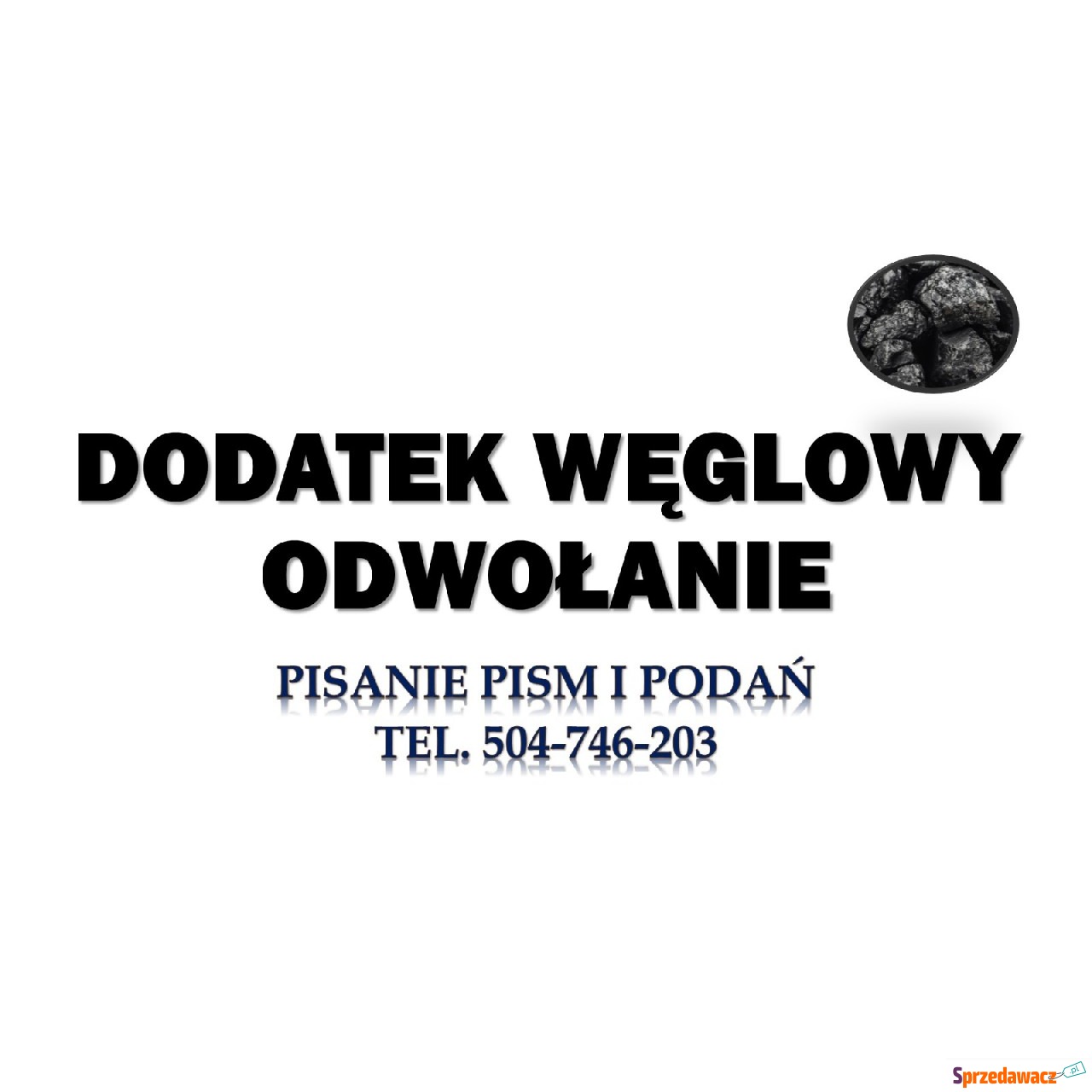 Napisanie odwołania od dodatku...