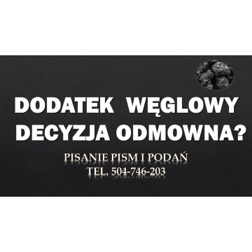 Dodatek węglowy, wzór pisma, tel. 504-746-203.... - Pozostałe usługi - Wrocław - zdjęcie 7