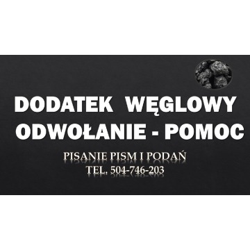 Dodatek węglowy, wzór pisma, tel. 504-746-203.... - Pozostałe usługi - Wrocław - zdjęcie 11