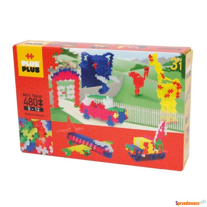 Plus-Plus, Mini Neon - 480 szt....