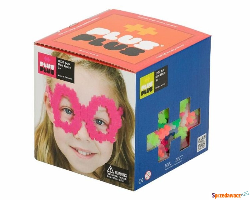 Plus-Plus, Mini Neon - 1200 szt.