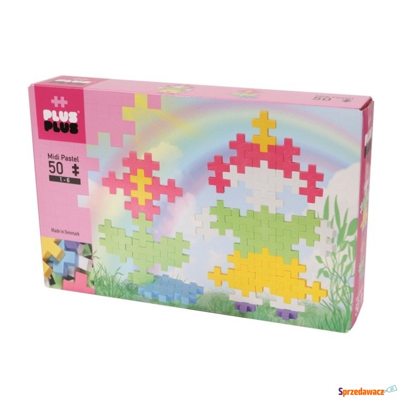 Plus-Plus, Midi Pastel - 50 szt....