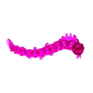 COMFY zabawka snacky worm 22 x 8 cm rÓŻowa