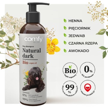 COMFY szampon natural dark 250ml