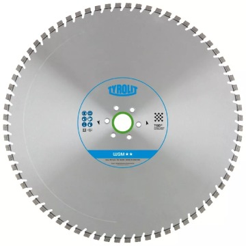 Tarcza diamentowa Tyrolit Standard WSM 600 mm do betonu (szerokość 4,4 mm, otwór montażowy 12M109)