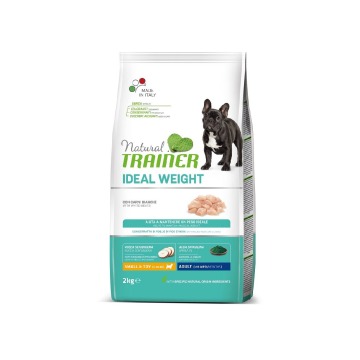 Karma sucha TRAINER ideal weight adult mini white meat 2 kg