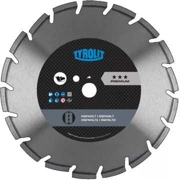 Tarcza diamentowa Tyrolit Premium FSA 400 mm do asfaltu (szerokość 3,2 mm)