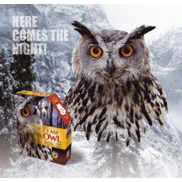 Puzzle I AM - OWL - Sowa