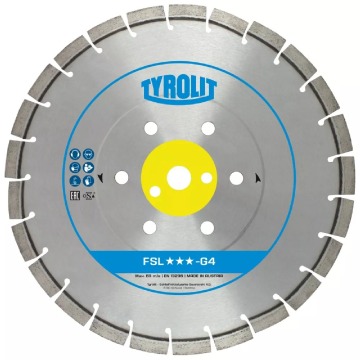 Tarcza diamentowa Tyrolit Premium FSL-G4 300 mm do betonu (szerokość 2,4 mm)