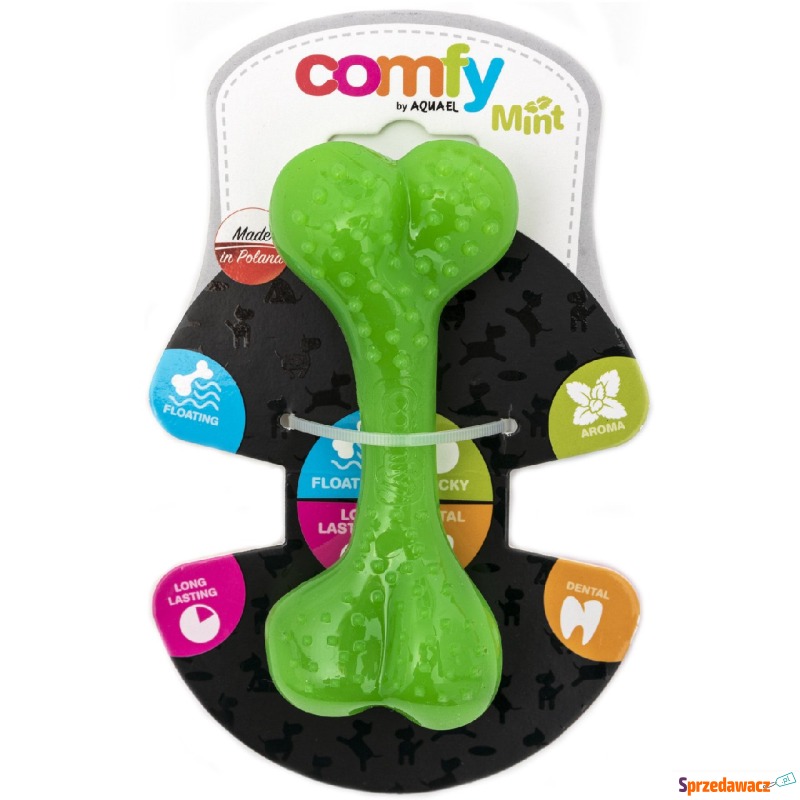 COMFY zabawka mint dental bone zielona 12.5 cm - Akcesoria dla psów - Gliwice