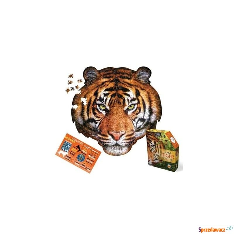 Puzzle I AM - TIGER - Tygrys - Puzzle - Olsztyn