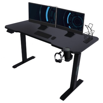 biurko gamingowe z elektryczną regulacją wysokości e-talisman