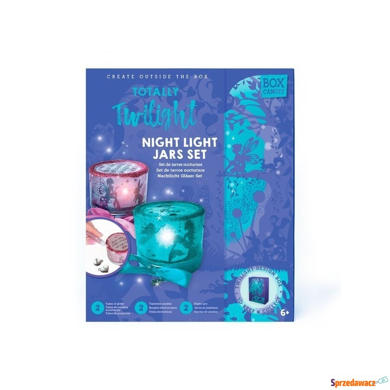 Box candiy, zestaw kreatywny Nocne lampki (2 szt) - Pozostałe zabawki - Szczecin