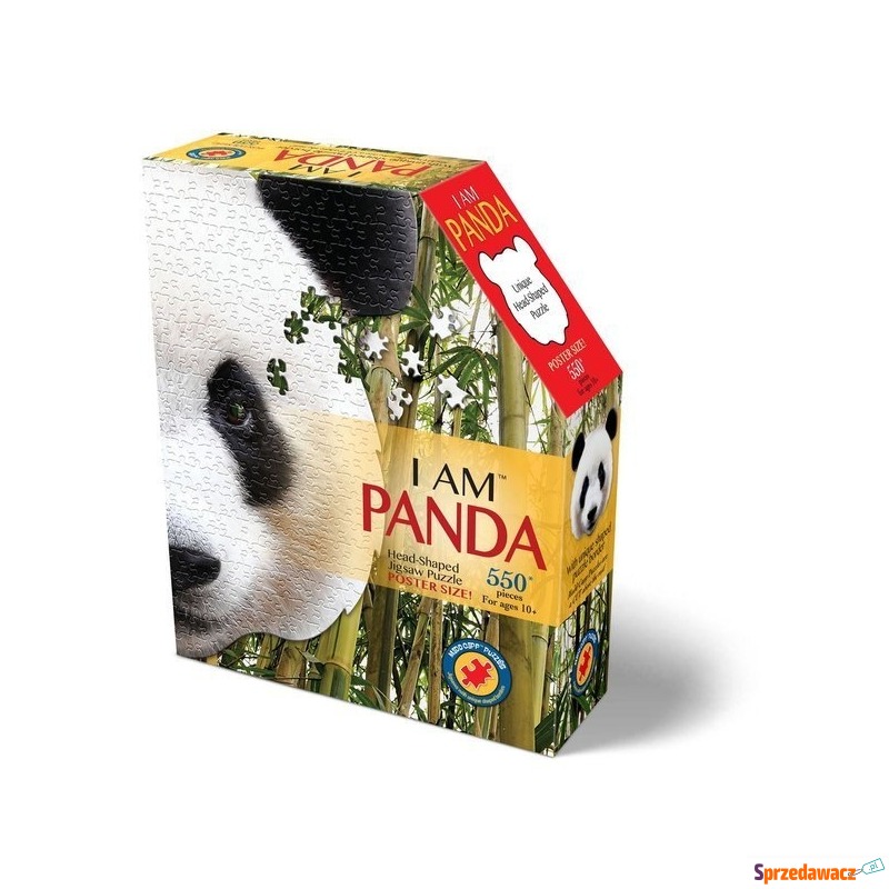 Madd capp,  Puzzle konturowe I AM - Panda 550... - Puzzle - Zabrze