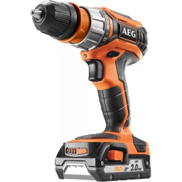 Wiertarko-wkrętarka AEG Powertools BS 18C2X LI-202C (+ 2x akumulator 2 Ah + ładowarka + walizka)