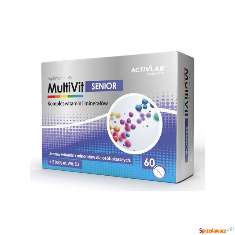 Multivit senior x 60 tabletek - Witaminy i suplementy - Żory