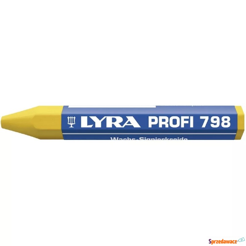 Żółta kreda woskowa do znakowania Lyra Profi... - Narzędzia pomiarowe - Gdańsk