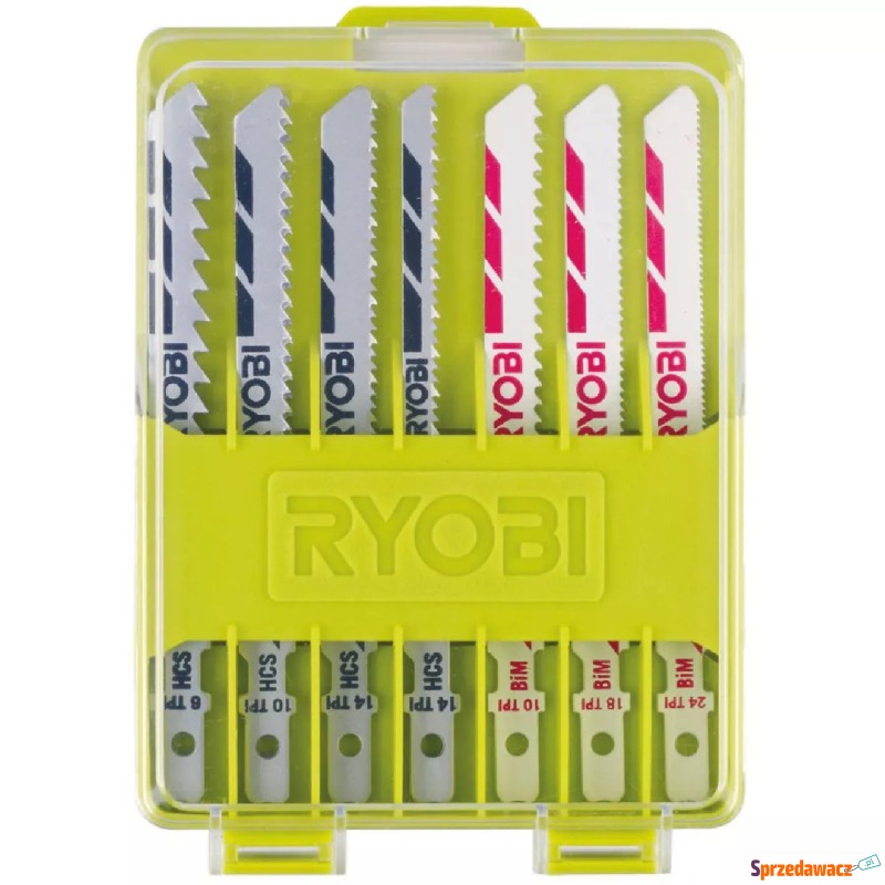 Zestaw brzeszczotów Ryobi RAK10JSB (10 sztuk) - Akcesoria do elektro... - Słupsk