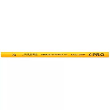 Ołówek do szkła i metalu PRO 7B 240 mm