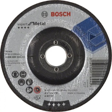 Tarcza ścierna listkowa Bosch Best for Metal X571 125 mm (ziar. 60)