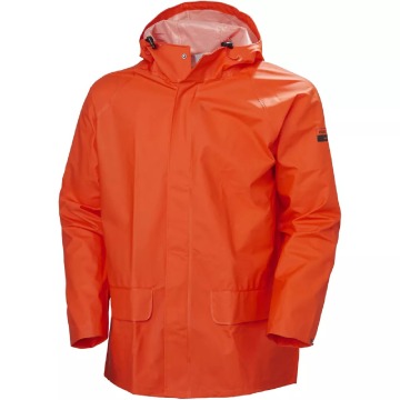 Męska kurtka przeciwdeszczowa Helly Hansen Mandal jacket - pomarańczowa, rozmiar L