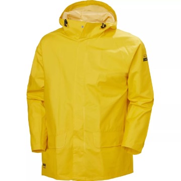 Męska kurtka przeciwdeszczowa Helly Hansen Mandal jacket - żółta, rozmiar S