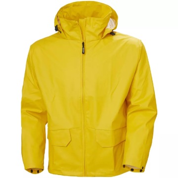 Męska kurtka przeciwdeszczowa Helly Hansen Voss jacket - żółta, rozmiar M