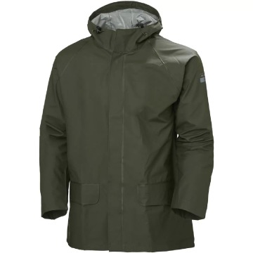 Męska kurtka przeciwdeszczowa Helly Hansen Mandal jacket - zielona, rozmiar L