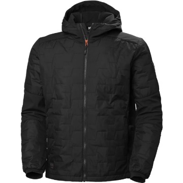 Męska kurtka robocza Helly Hansen Kensington Hooded Lifaloft jacket - czarna, rozmiar M