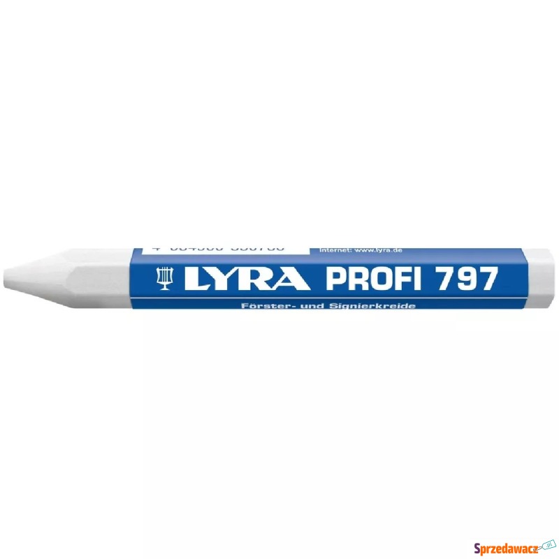 Biała kreda woskowa do znakowania Lyra Profi 797... - Narzędzia pomiarowe - Chełm