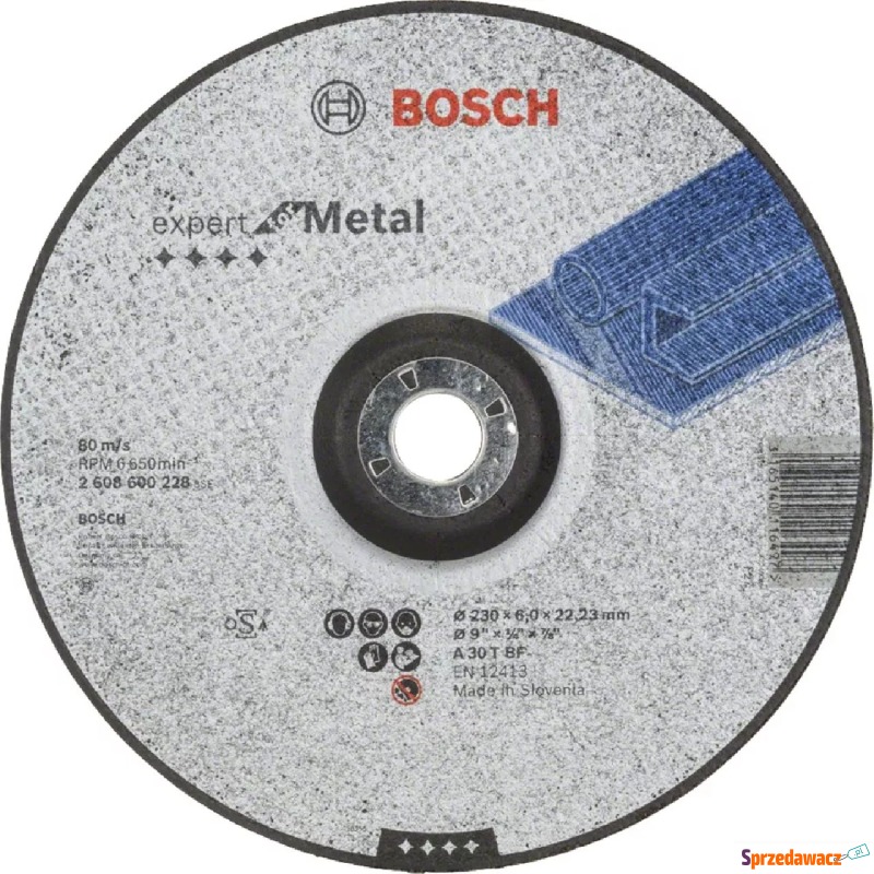 Tarcza szlifierska (wygięta) Bosch Expert for... - Akcesoria do elektro... - Konin