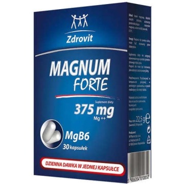 Zdrovit magnum forte 375mg x 30 kapsułek