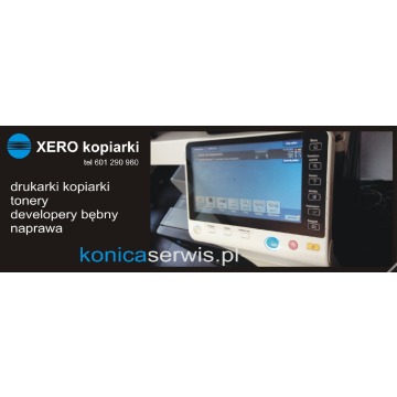 www.konicaserwis.pl Konica Minolta Develop SERWIS, naprawa, tonery i części dojazd do klienta tel 60