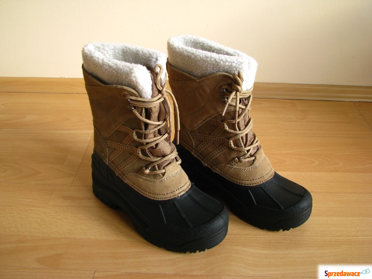 Śniegowce, buty trekingowe - nie...