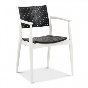 Novussi SEGINUS krzesło ogrodowe : Kolor - White/Antracite