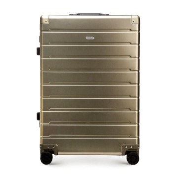 Wittchen - Średnia walizka z aluminium złota