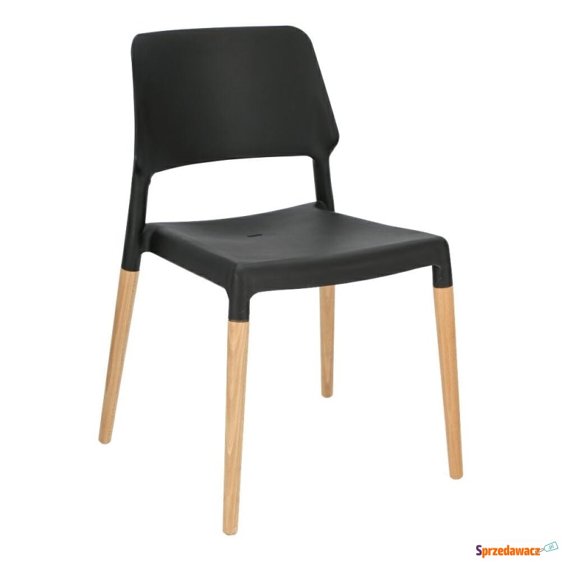 Krzesło Cole czarne - Krzesła kuchenne - Krosno