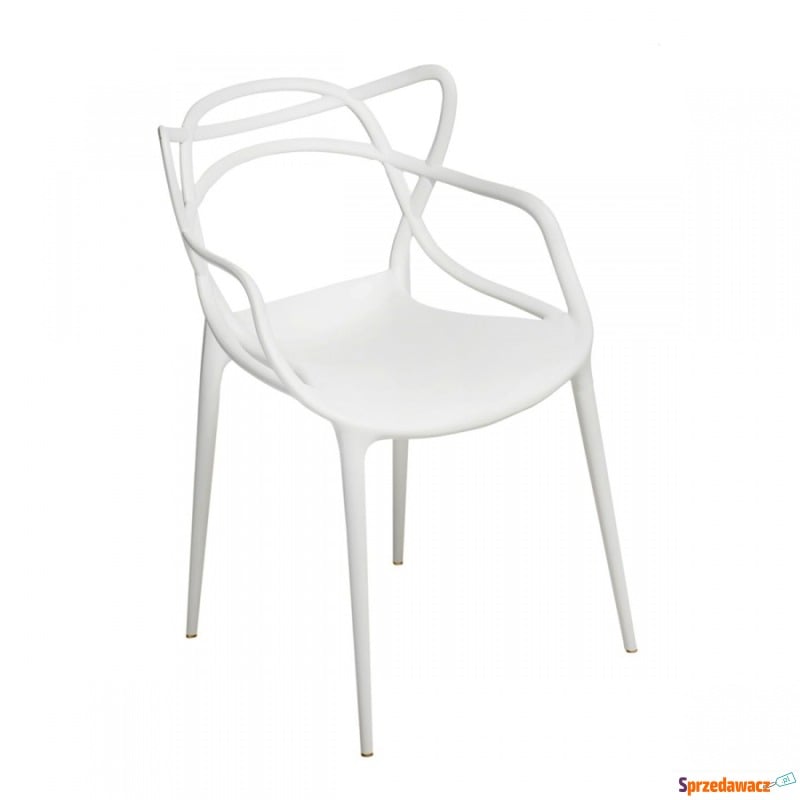 Krzesło D2.Design Lexi białe - Krzesła do salonu i jadalni - Wrocław