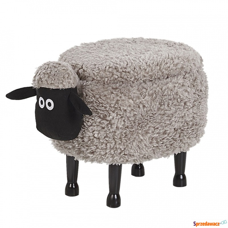 Pufa zwierzak ze schowkiem szara SHEEP - Sofy, fotele, komplety... - Tarnobrzeg
