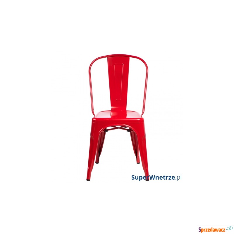 Krzesło D2 Paris czerwone - Krzesła do salonu i jadalni - Lubin
