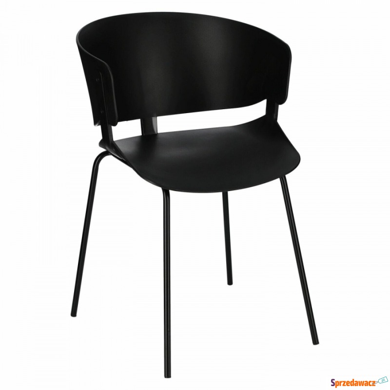 Krzesło Gondia czarne - Krzesła do salonu i jadalni - Skarżysko-Kamienna