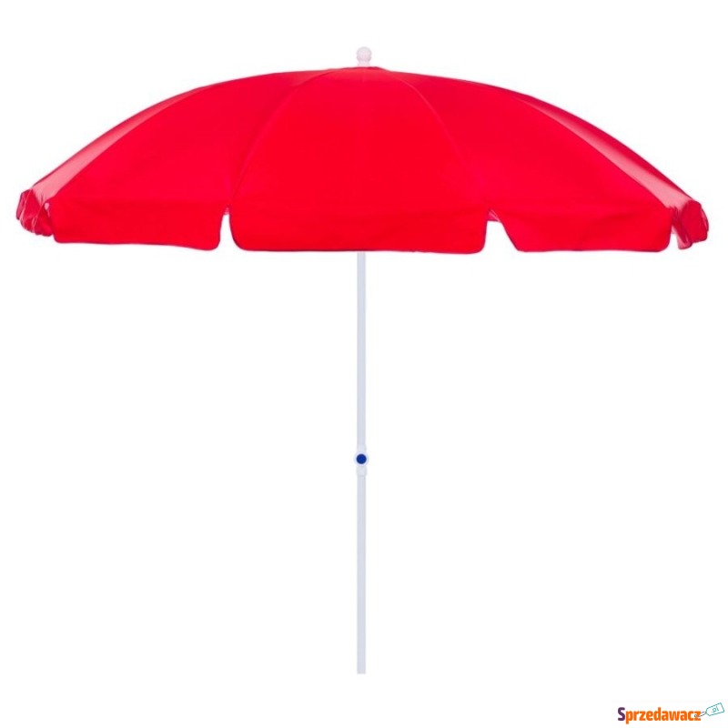 Parasol ogrodowy metalowy 250 cm : Kolor - Red - Parasole, markizy, żagle - Szczecinek